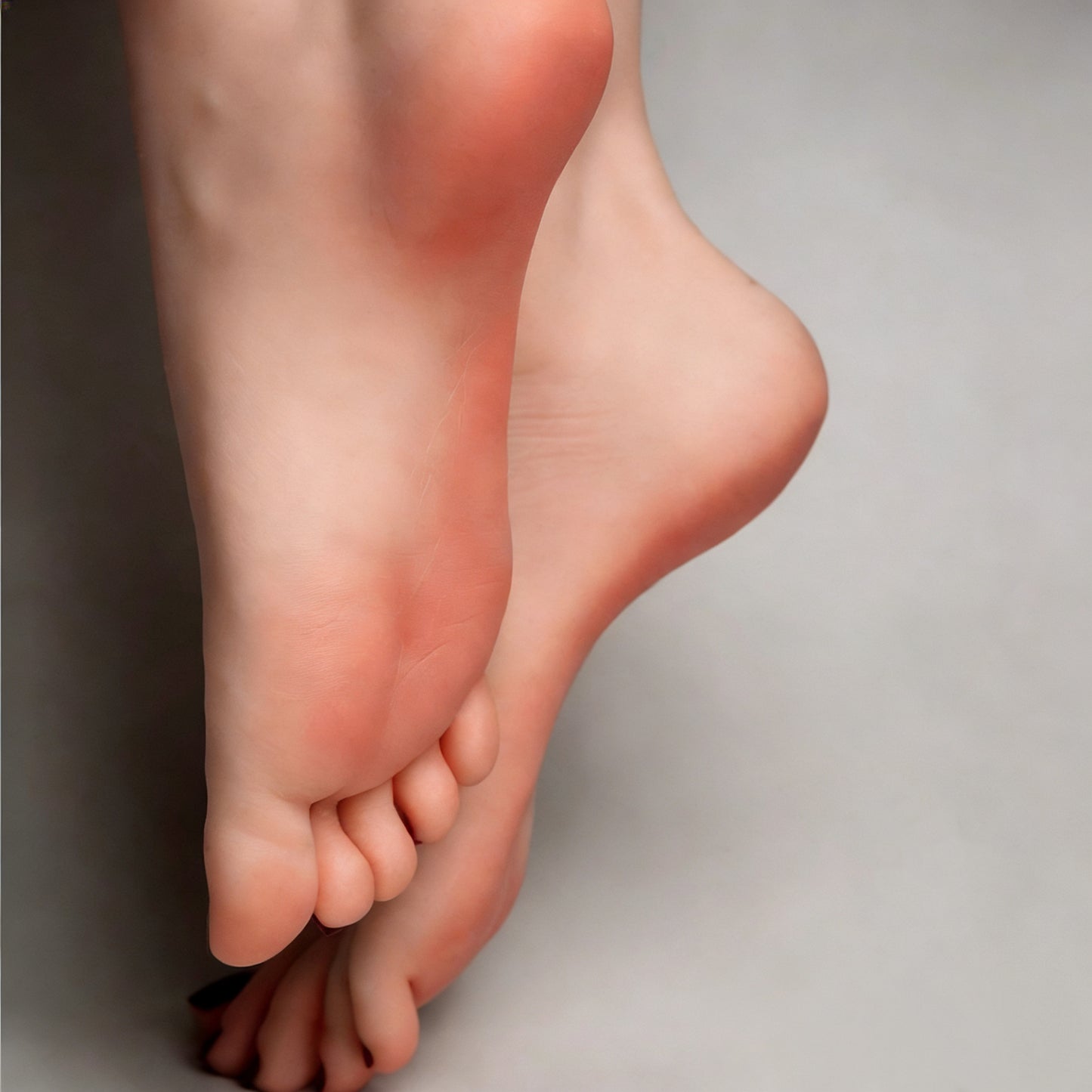 Premium Silicone Half Leg Model with Foot for Display & Practice