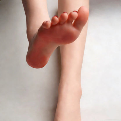 Premium Silicone Half Leg Model with Foot for Display & Practice